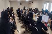 برگزاری جلسه آموزشی برنامه کودک سالم و تکامل، ویژه مراقبین سلامت در شبکه بهداشت و درمان شهرستان ری