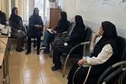 جلسه هم اندیشی ماماهای تسهیلات زایمان در زمینه مدیریت اعزام مادران باردار در شبکه بهداشت و درمان شهرستان ری