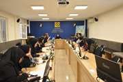 سومین جلسه هم اندیشی سرپرست شبکه بهداشت و درمان شهرستان ری با مسئولین واحد های ستادی
