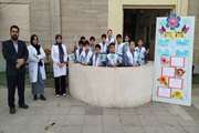 افتتاحیه و معرفی سفیران سلامت دانش آموزی و قرائت سوگند نامه توسط سفیران مدرسه سما واحد تهران شرق