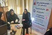 انجام مراقبت خطر سنجی برای پیام گزاران و مشاوران سلامت ادارات شهرستان ری