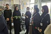 قدردانی سرپرست شبکه بهداشت و درمان شهرستان ری از پرستاران بیمارستان شهدای هفتم تیر 