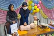 برگزاری کارگاه آموزشی پیشگیری از خفگی و  احیای پایه کودکان و شیرخواران