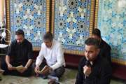 برگزاری مراسم پرفیض زیارت عاشورا در آستانه اربعین حسینی در شبکه بهداشت و درمان شهرستان ری