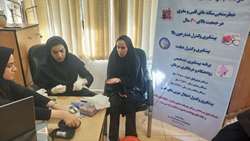 انجام مراقبت خطر سنجی برای پیام گزاران و مشاوران سلامت ادارات شهرستان ری