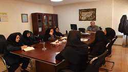 برگزاری جلسه هماهنگی گرامیداشت هفته ملی کودک در شبکه بهداشت و درمان شهرستان ری