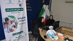  برگزاری وبینار تخصصی «تغذیه با شیر مادر» ویژه مادران باردار و شیرده در شبکه بهداشت و درمان شهرستان ری