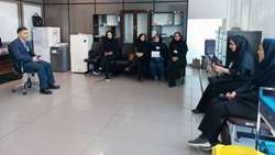 بازدید کارشناسان معاونت بهداشت از پایگاه مراقبت بهداشتی مرزی شبکه بهداشت و درمان شهرستان ری، در فرودگاه امام خمینی (ره) همزمان با بازگشت حجاج