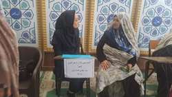 آموزش کاهش مصرف نمک و کنترل فشارخون برای نمازگزاران در شهرستان ری