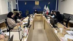 جلسه آموزشی برنامه سلامت مادران برای مراقبین سلامت جدیدالورود درشبکه بهداشت ودرمان شهرستان ری