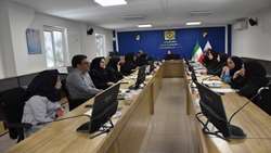 برگزاری جلسه گزارش پایش و تحلیل شاخص های مرکز خدمات جامع سلامت اسلام آباد در شبکه بهداشت و درمان شهرستان ری