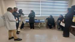 بازدید از مراکزخدمات جامع سلامت آموزشی شبکه بهداشت و درمان شهرستان ری