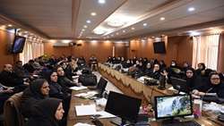 برگزاری جلسه بازآموزی سلامت مادران باردار در شبکه شهرری