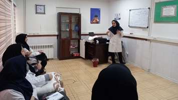 برگزاری سومین کارگاه آموزشی و عملی تغذیه با شیر مادر در مرکز خدمات جامع سلامت شهدای بدر شهرستان ری