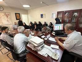 برگزاری جلسه به‌ روزرسانی برنامه عملیات میدانی (IAP) در شبکه بهداشت و درمان شهرستان ری