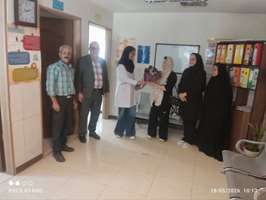 مراسم تقدیر از مادران باردار روستای زیوان در حسن آباد فشافویه شهرستان ری، با حضور دهیار 