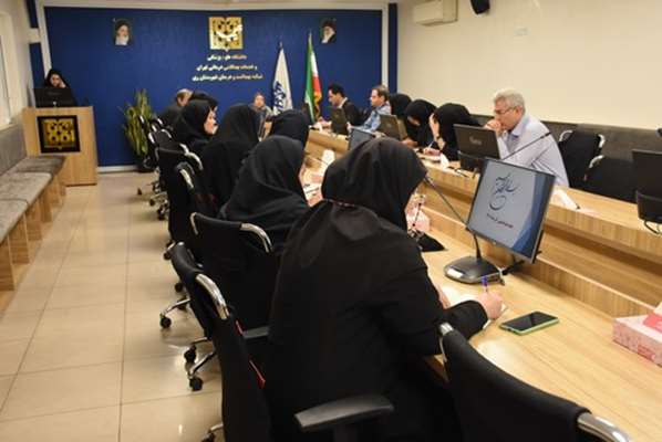چهارمین جلسه هم اندیشی سرپرست شبکه بهداشت و درمان شهرستان ری با مسئولین واحد های ستادی