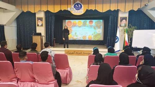  برگزاری کارگاه آموزشی تغذیه سالمندان برای کارکنان سرای سالمندان کهریزک شهرستان ری