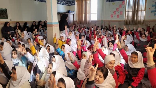 آغاز طرح توزیع شیر رایگان در مدرسه ابتدایی فشافویه حسن آباد.