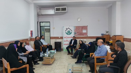 برگزاری سومین جلسه خانه مشارکت مردم در سلامت و توسعه قیامدشت در شهرستان ری